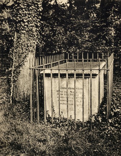 Tombe de Mary 